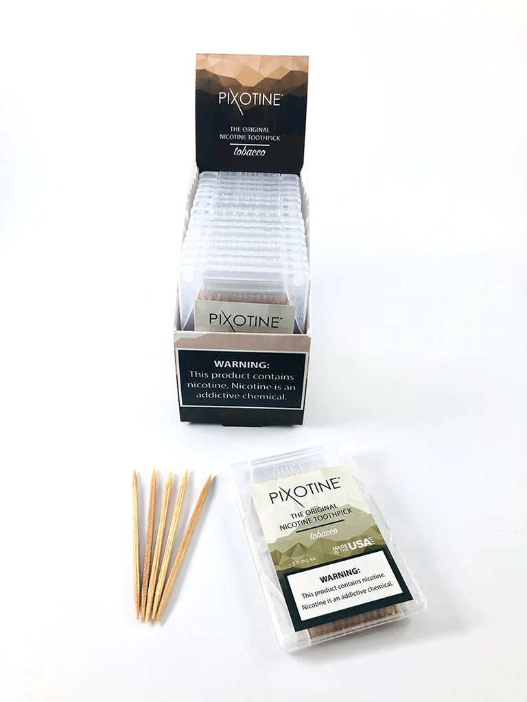 Pixotine Nicotine ToothPick 15ct 3mg (15/Pack) [DROPSHIP] LA Vapor Inc