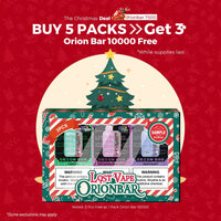 Lost Vape Orion Bar 10000 Disposable 20mL Christmas Gift Set (3/Pack)