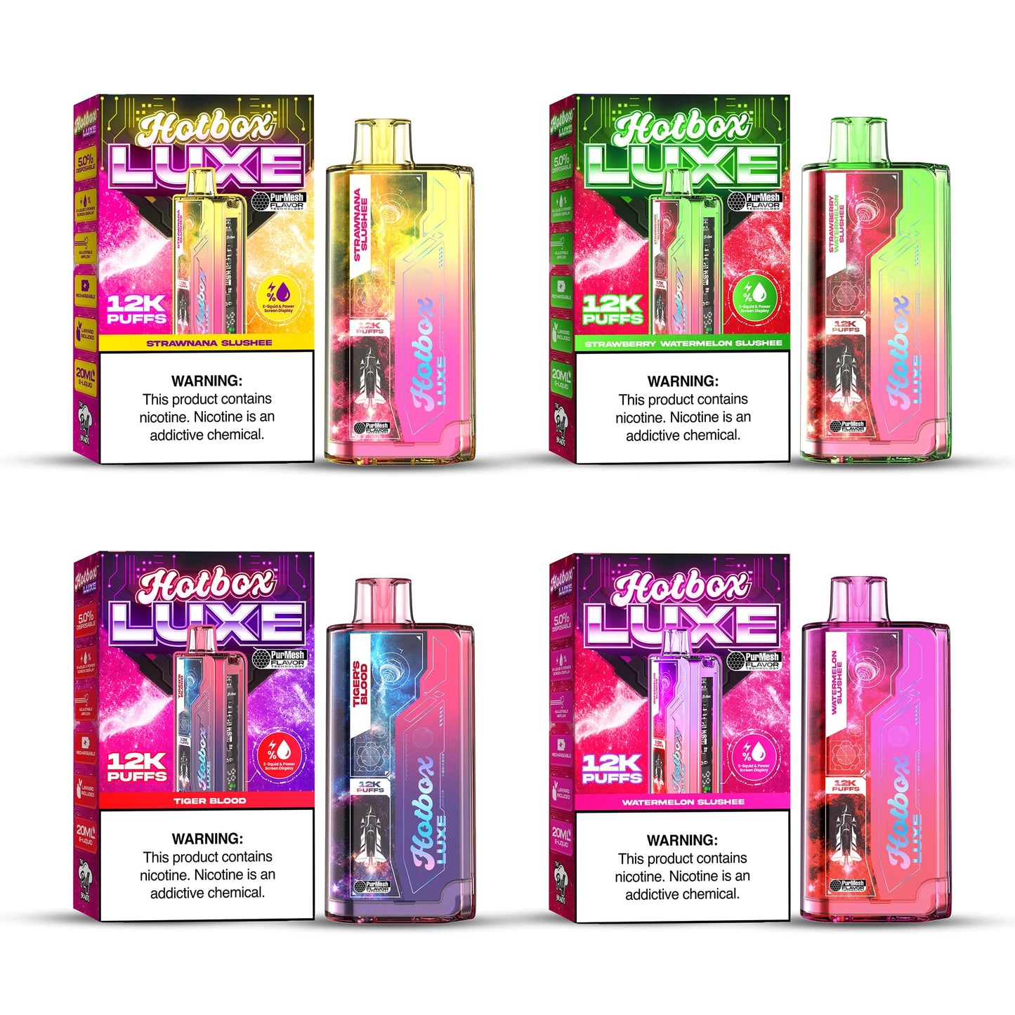 HotBox LUXE 12K Disposable 20mL (5/Pack)