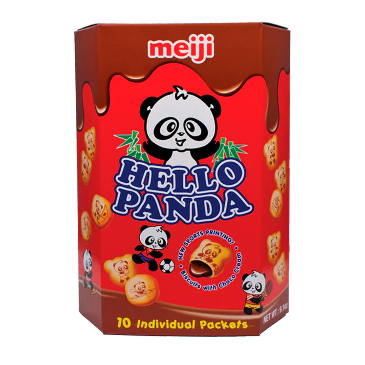 Meiji Hello Panda Biscuits (Japan) (10/Pack) [DROPSHIP]