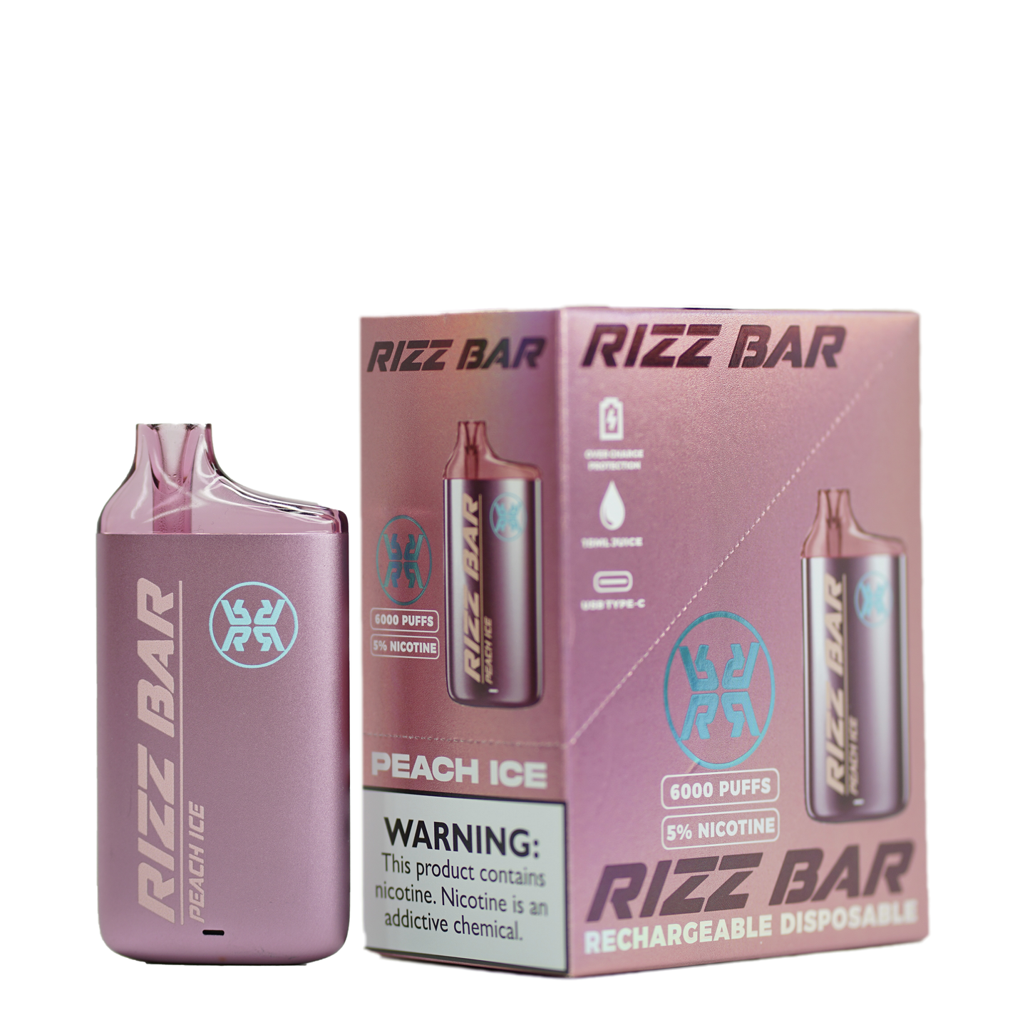 Rizz Bar 6k Disposable 15mL (5/Pack) [DROPSHIP]