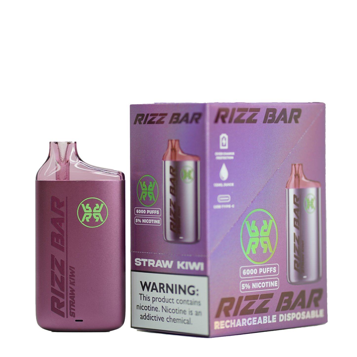 Rizz Bar 6k Disposable 15mL (5/Pack) [DROPSHIP]