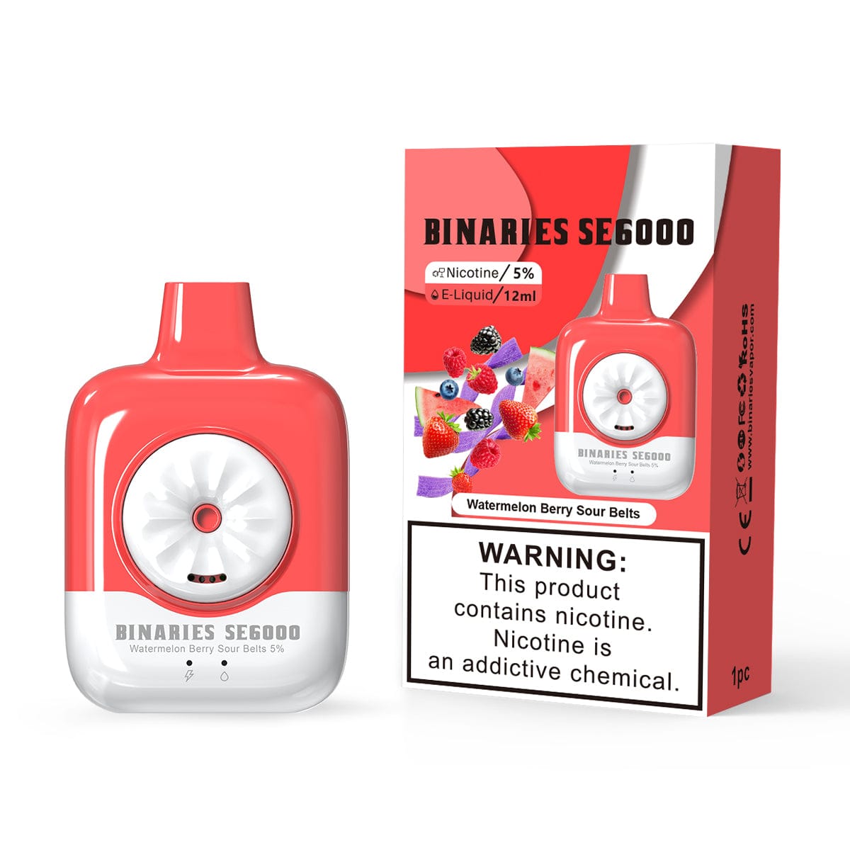 Binaries SE6000 Disposable 12mL (10/Pack) - Clearance