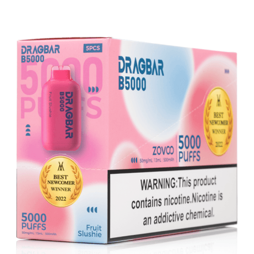 Zovoo Dragbar B5000 Disposable 13mL (5/Pack)