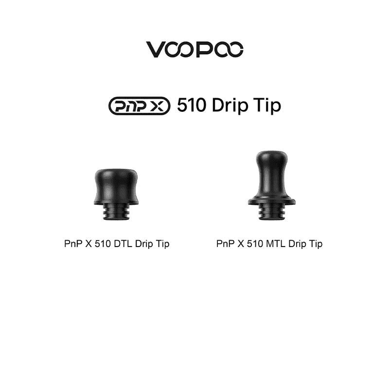VOOPOO PnP X 510 DTL Drip Tip (2/Pack)