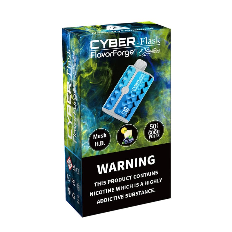Limitless Mod Co/ Cyber Flask Disposable 10mL (5/Pack) [DROPSHIP]