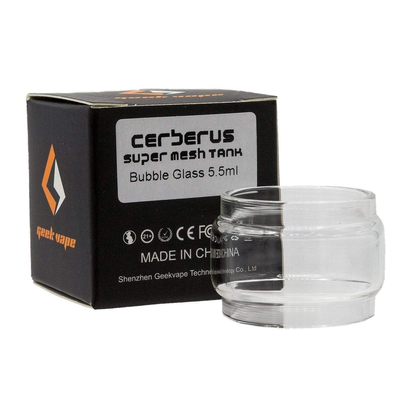 Geek Vape Cerberus / Aero Tank 5.5ml Replacement Bubble Glass Accessories LA Vapor Wholesale 