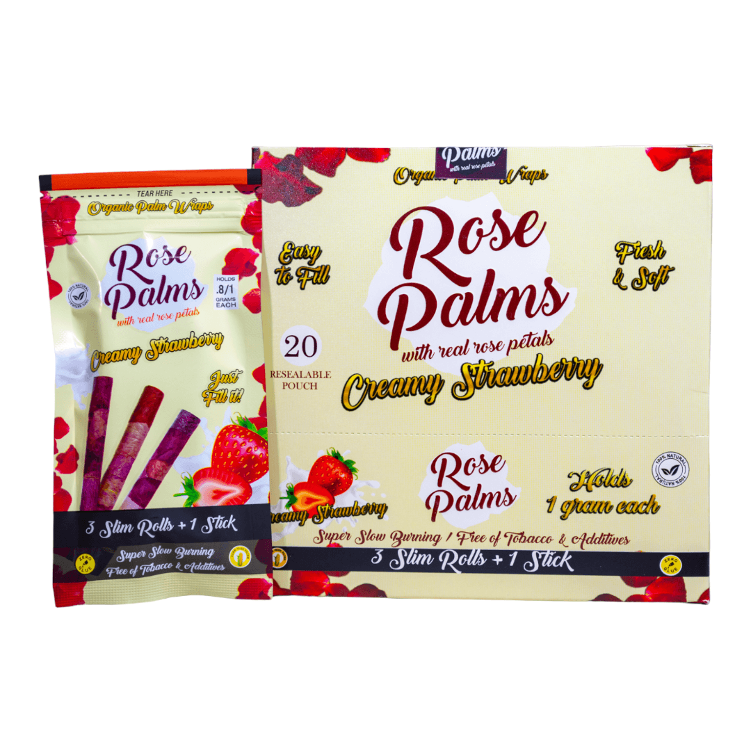 Rose Palms Wraps/Rolls (20/Pack) [DROPSHIP]